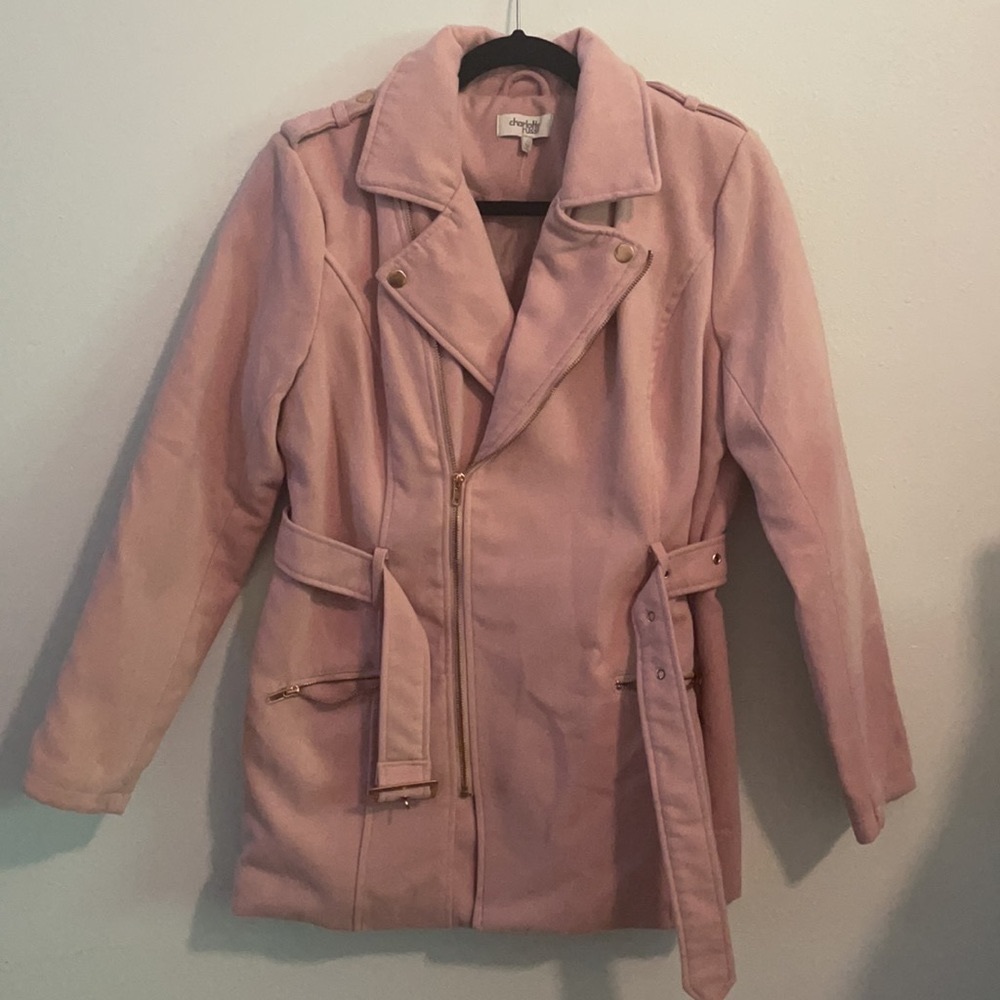 Suede Light Pink Jacket